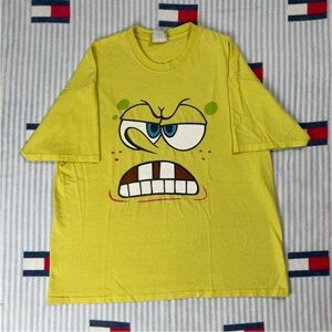 Vintage 2002 SpongeBob SquarePants Double Sided short sleeve tee shirt
